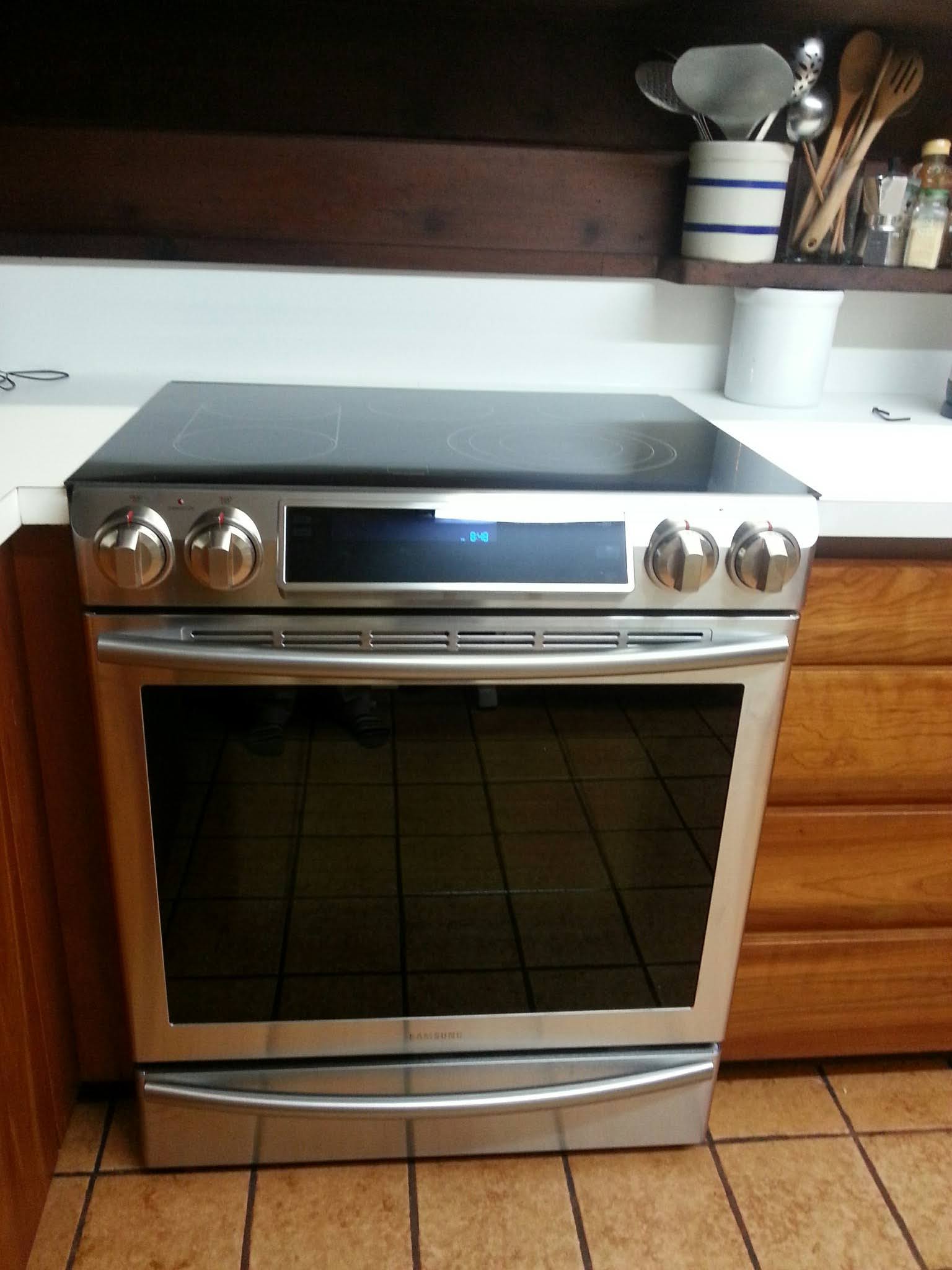 stove replaced